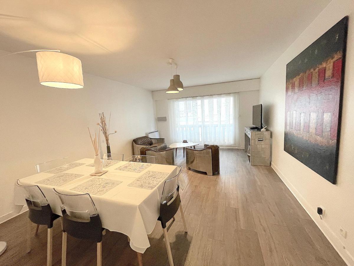 L'Ideal 112 - 85M2, 2 Chambres, Parking & Cabine De Plage Довиль Экстерьер фото