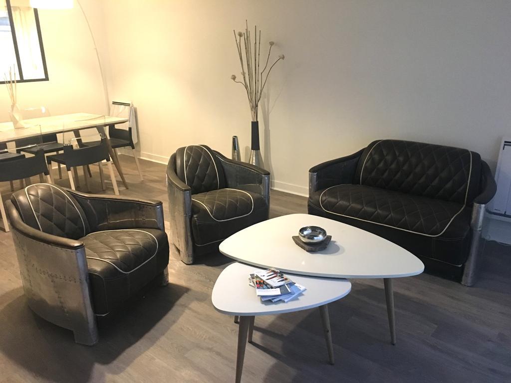 L'Ideal 112 - 85M2, 2 Chambres, Parking & Cabine De Plage Довиль Экстерьер фото