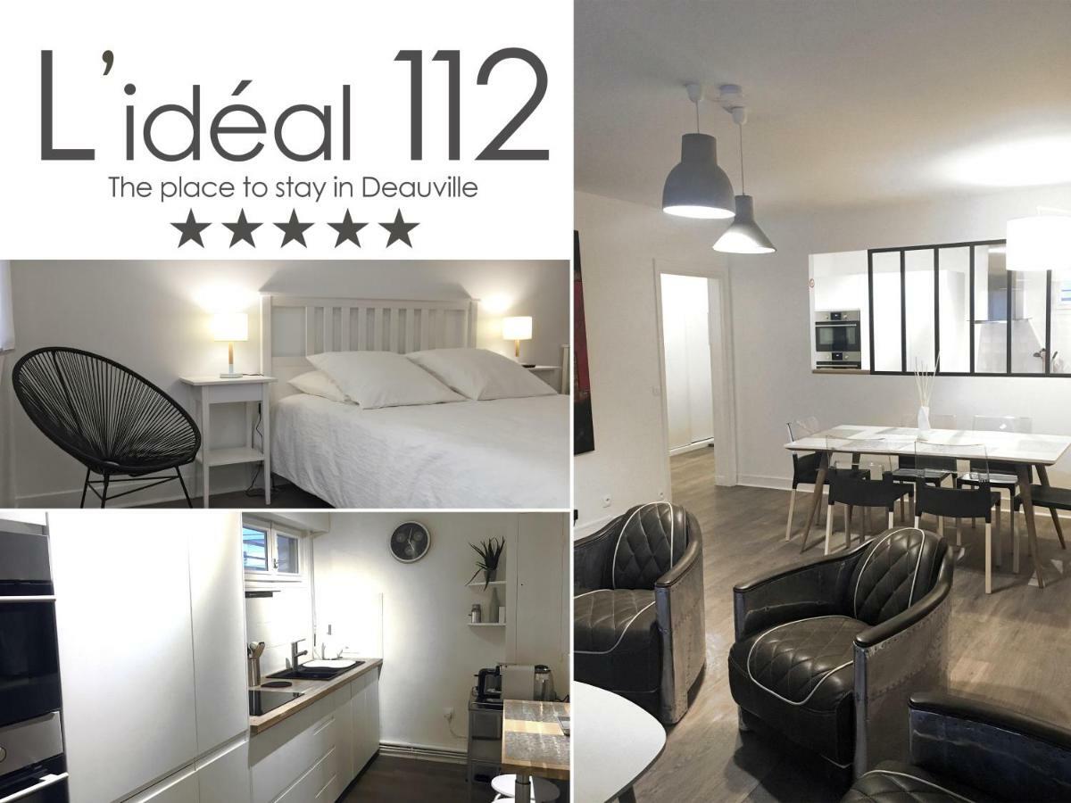 L'Ideal 112 - 85M2, 2 Chambres, Parking & Cabine De Plage Довиль Экстерьер фото